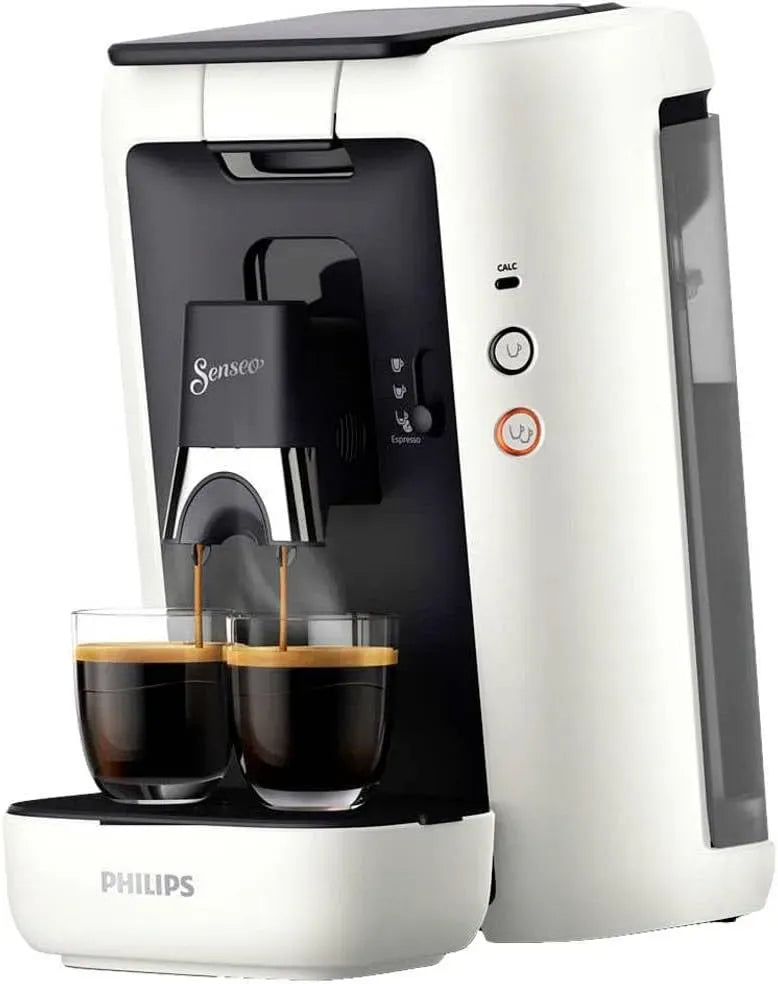 Philips CSA260/10 Machine à caf, machine à café électrique, 1,2 L, grand réservoir, dalle IPS, blanc