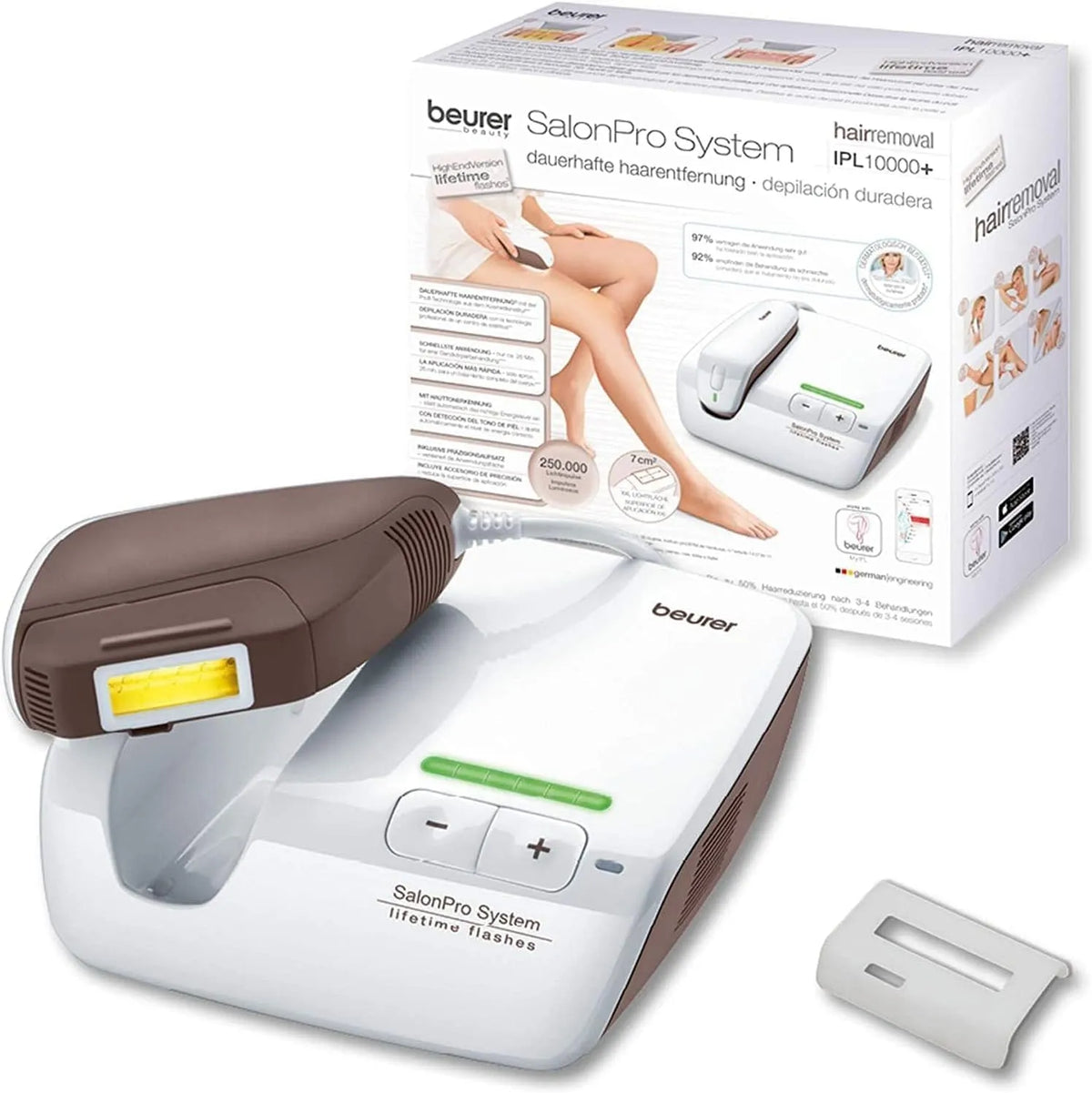 IPL 10000 appareil d'épilation IPL, appareil d'épilation électrique pour femme, tactile, application