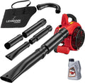Aspirateur 4en, 50 L, 2 Tubes & 0,5L Huile Spéciale, Vitesse 97 m/s, 2 Temps, 0,5 L
