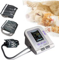 ThreeCuffs, Tensiomètre numérique vétérinaire, tensiomètre électronique àet 3 Brassards, Sphygmomanomètre Électronique Vétérinaire, Tensiomètre