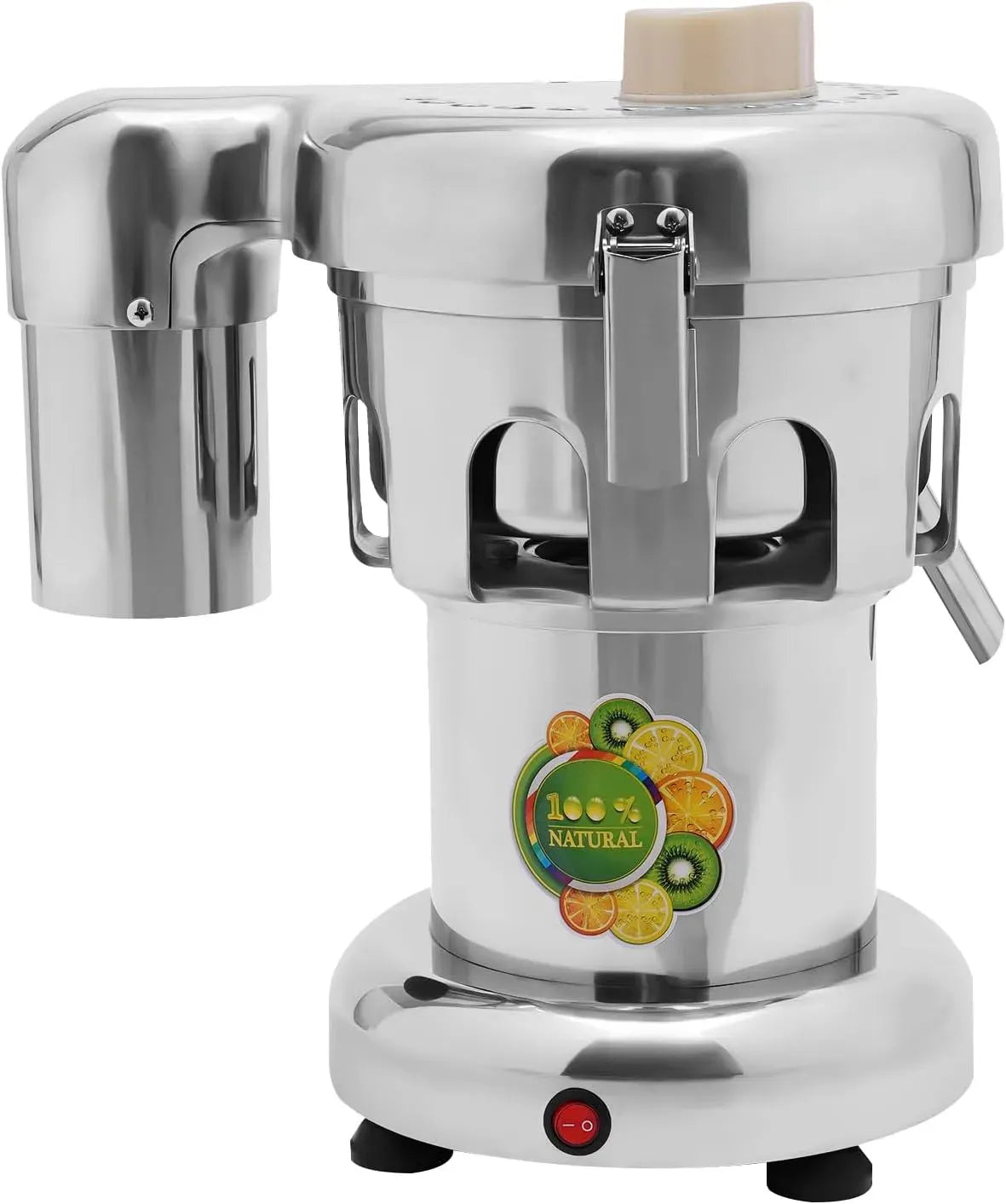 Extracteur de jus, 370 W, Presse 2800r/min, portable, acier inoxydable
