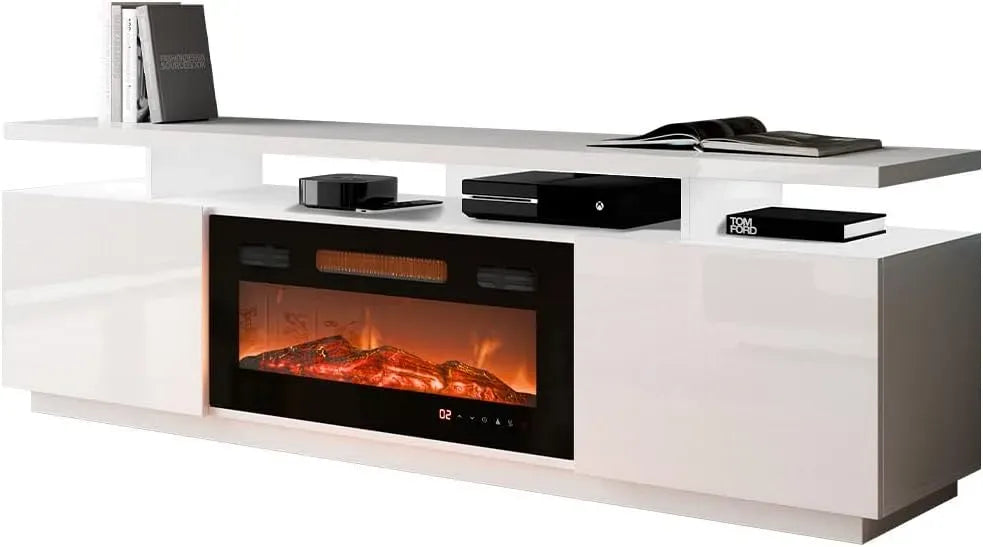 Cuisinière avec four Mirjan24, blanc, foyer électrique