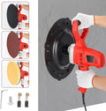 polisseuse électrique, Machine, 1280 W, industriel, 6 Vitesses, pour Ciment Mortier Béton Truelle Électrique Industrielle