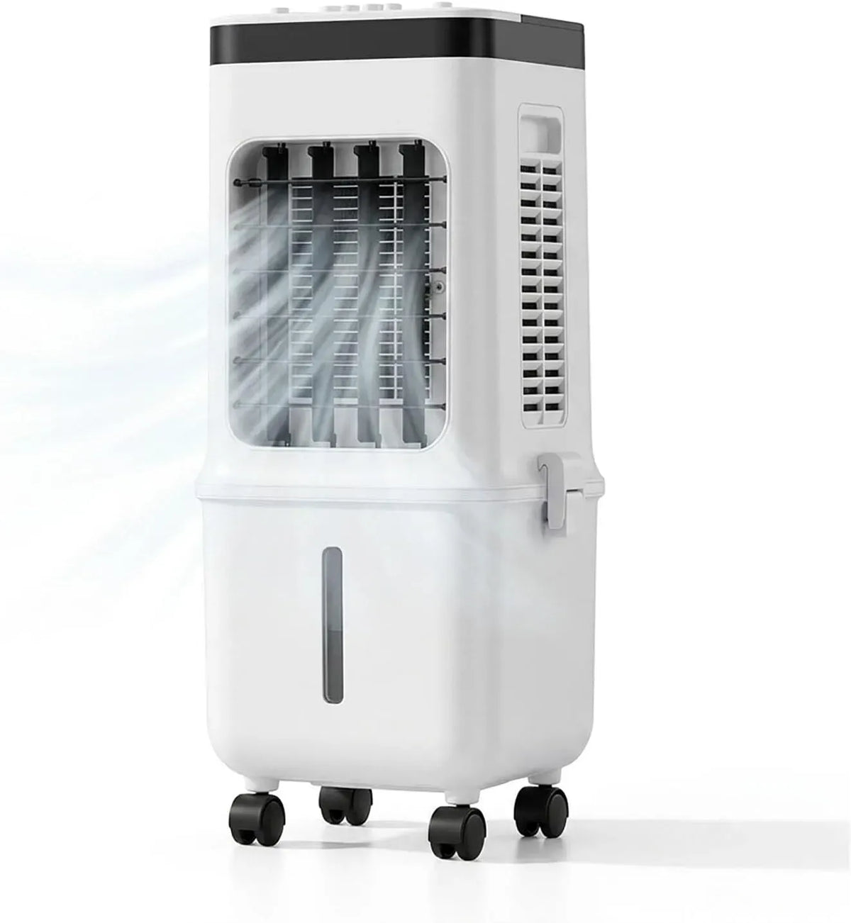 Climatiseur 12H, 11 L, 3 vitesses, oscillation, silencieux, Rafraîchisseur d'Air Évaporatif 11L, Oscillation 70°