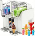 Machine à Granita, machine à granité, 7 programmes, blanc, pour Margaritas