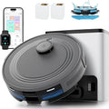 Lefant M2S 240Min Aspirateur, Wi-Fi, gris, Auto-Charge Autonomie, 10000Pa d'Aspiration, Alexa/App/WiFi