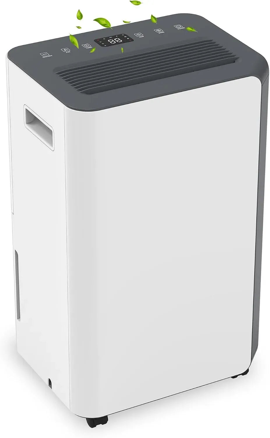 Déshumidificateur, 16 L, décoration de salon, blanc, 16 Litres par Jour