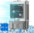 Rafraîchisseur d'air L/55, 55 L, industriel, 3 vitesses, grand réservoir, professionnel, Refroidisseur d'air évaporatif Commercial 3 en 1