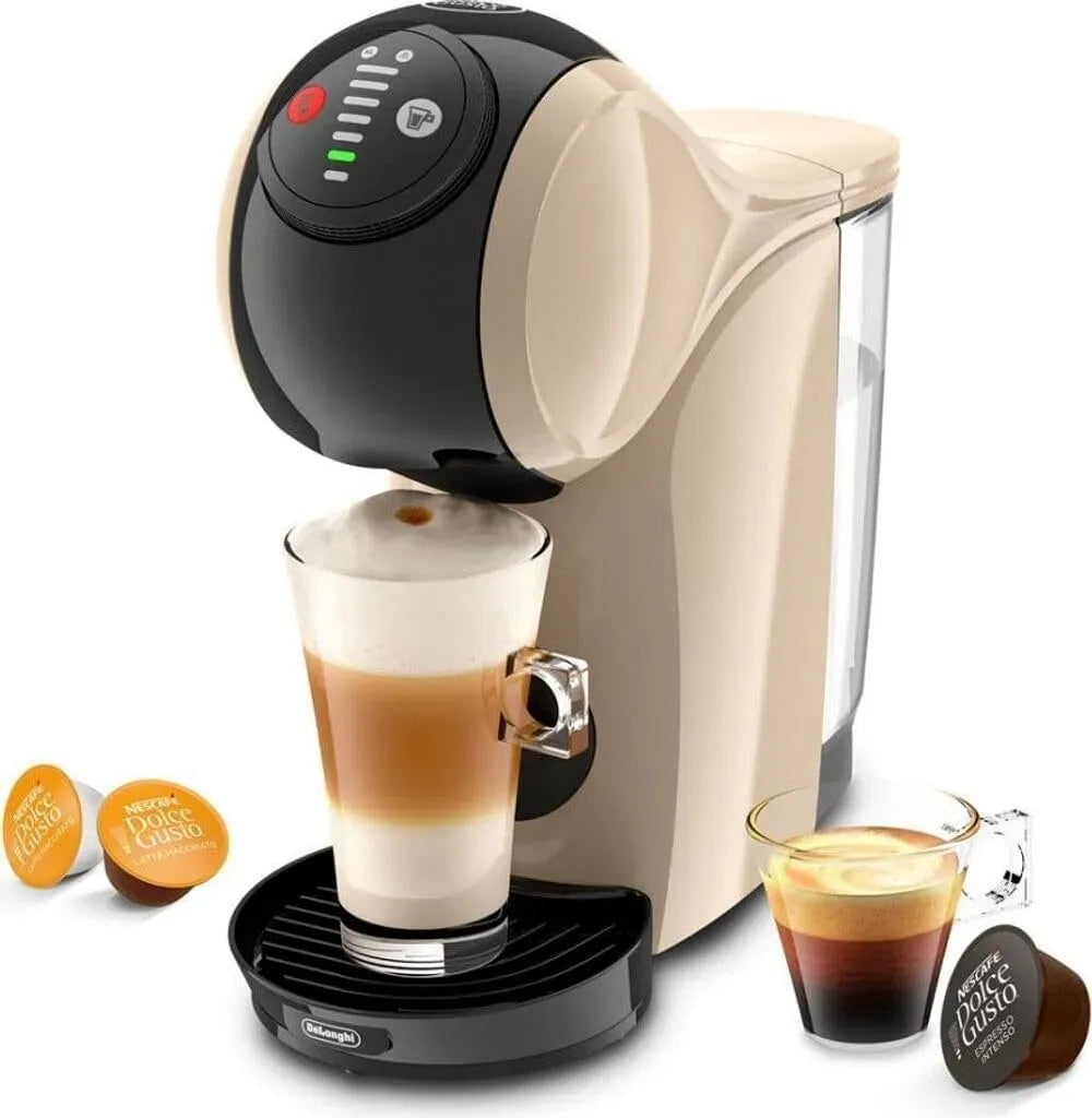 Delonghi Machine à café automatique, cafetière automatique, NESCAFÉ DOLCE GUSTO Genio S Machine à café automatique Taupe