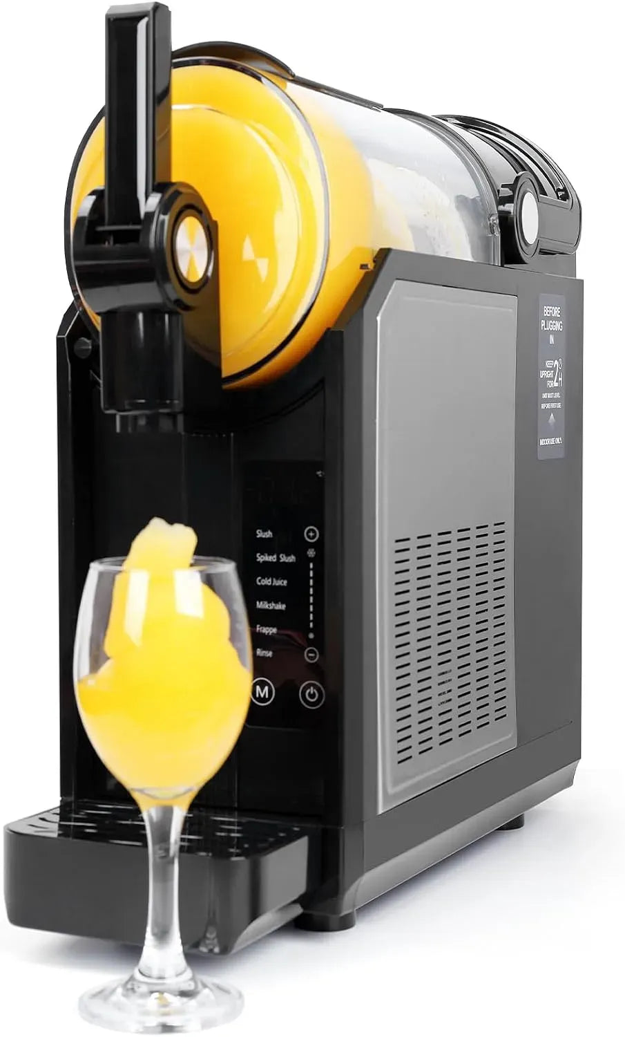 Machine à glace, machine à glace et sorbet, 2,5 L, 2 zones de température, bois, pour la maison 2