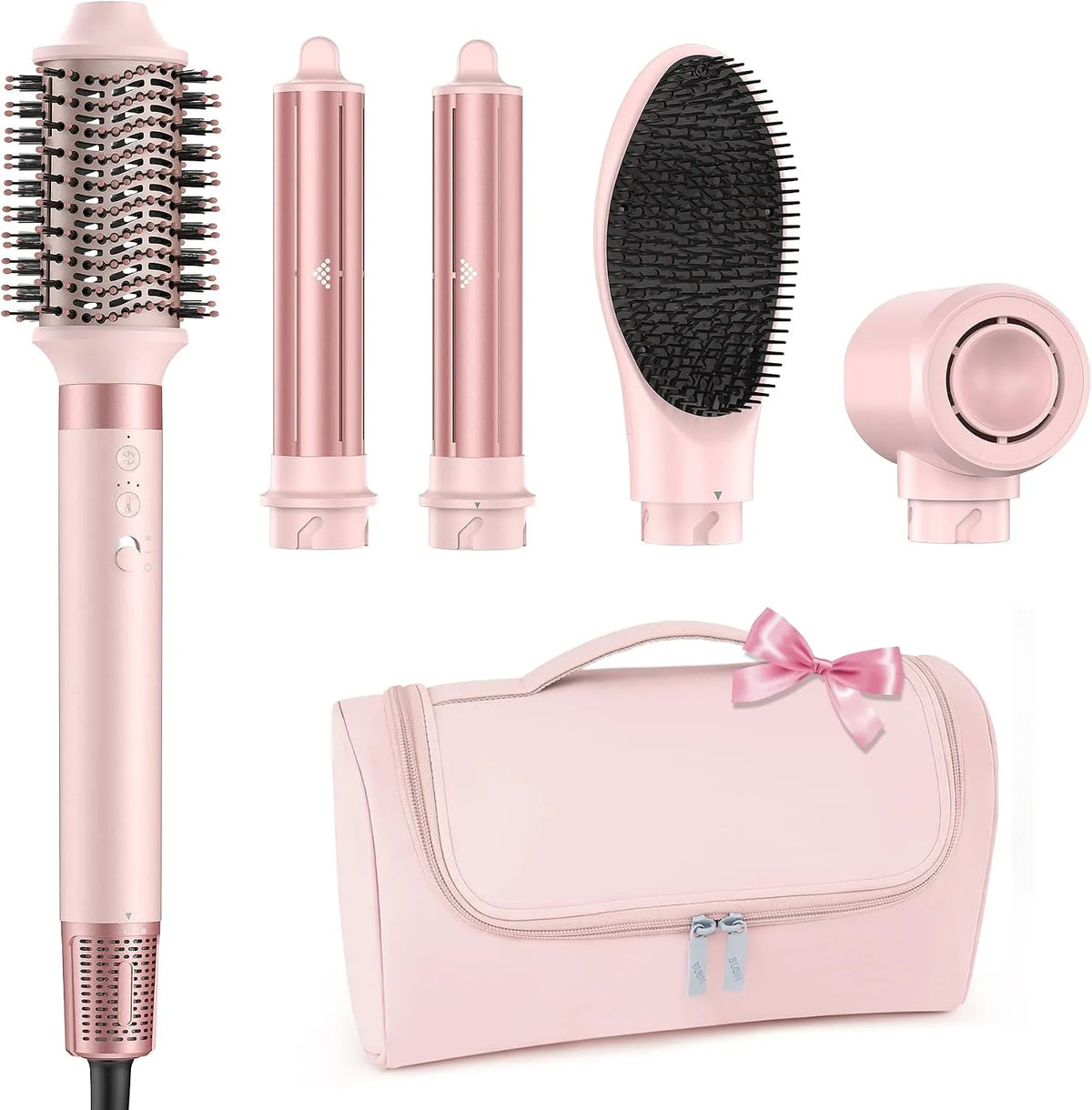 Brosse, pour Sécher Boucler Lisser Trousse de Rangement, MESCOMB