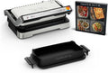 Tefal Four électrique, 12 programmes, gril, Optigrill 4 en 1 XL, Grill intelligent grand format, Cuisson automatique pour 8 personnes