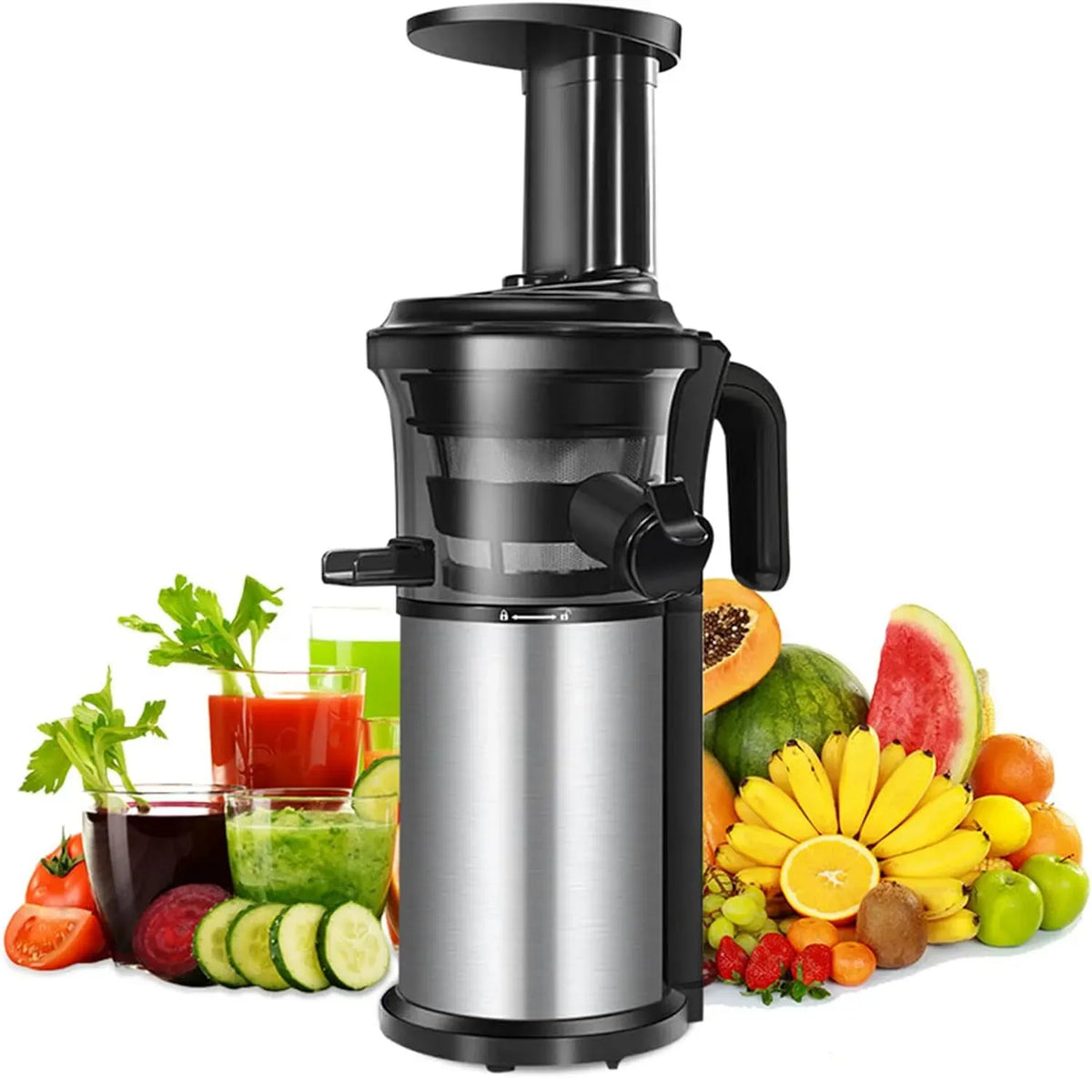 Extracteur de jus, 200 W, PEIXEN, Presse-Agrumes 500-1000 ML