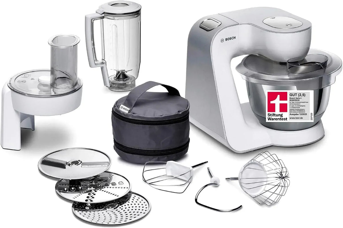 Bosch MUM58W20 Robot, 3,9 L, acier inoxydable