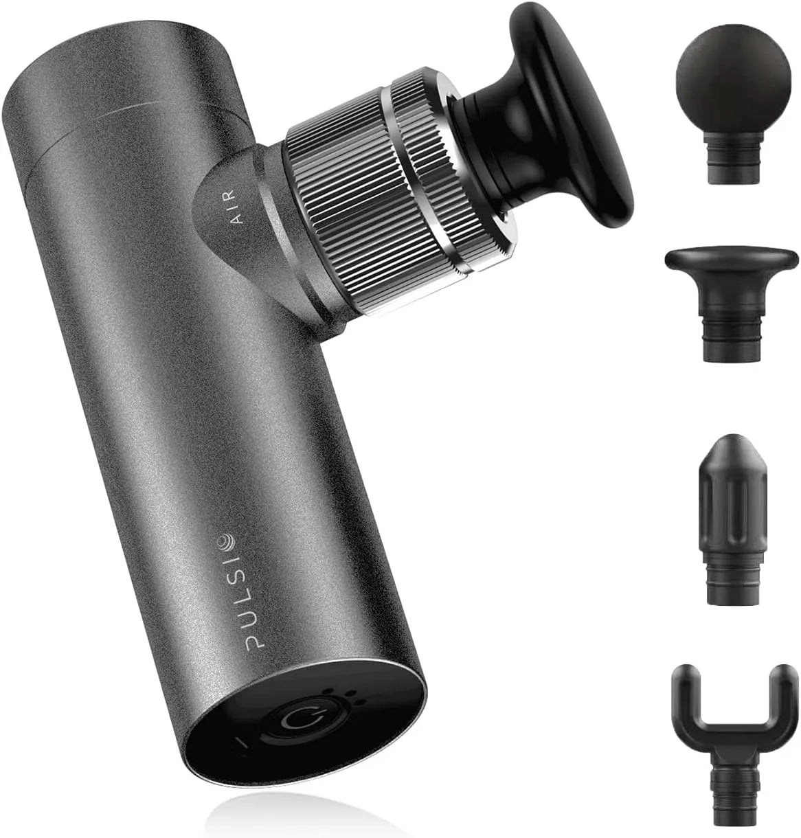 portable, appareil de massage musculaire, silencieux, argenté, aluminium