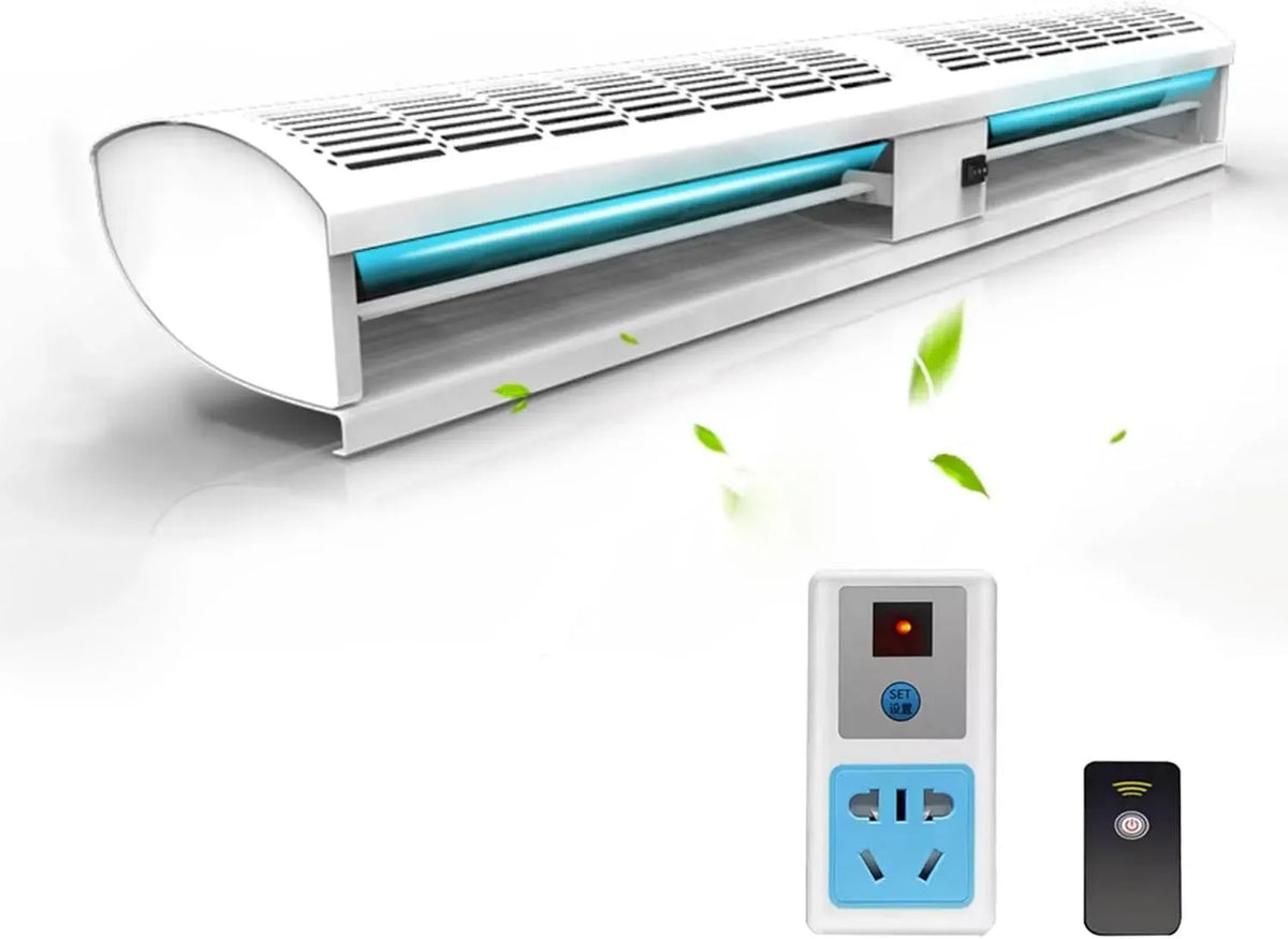 Ventilateur 60/90/100/120/150cm, professionnel, silencieux, Machine De Rideau d'air Silencieux Commerciale