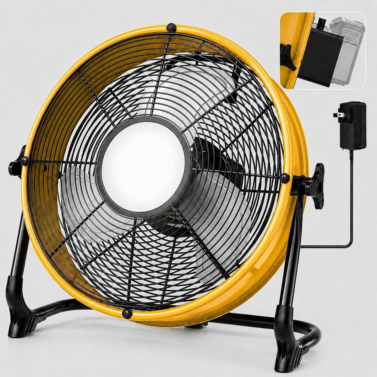 DeWalt 18V/20V Ventilateur, 40,6 cm, 18 V, portable, industriel, USB, port USB Type C