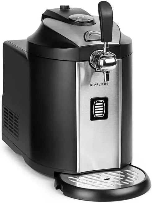 Klarstein CO2 refroidisseur, 5 L, 2 à 12 °C, tactile, noir, pour tous fûts 5 L avec et sans système de tirage