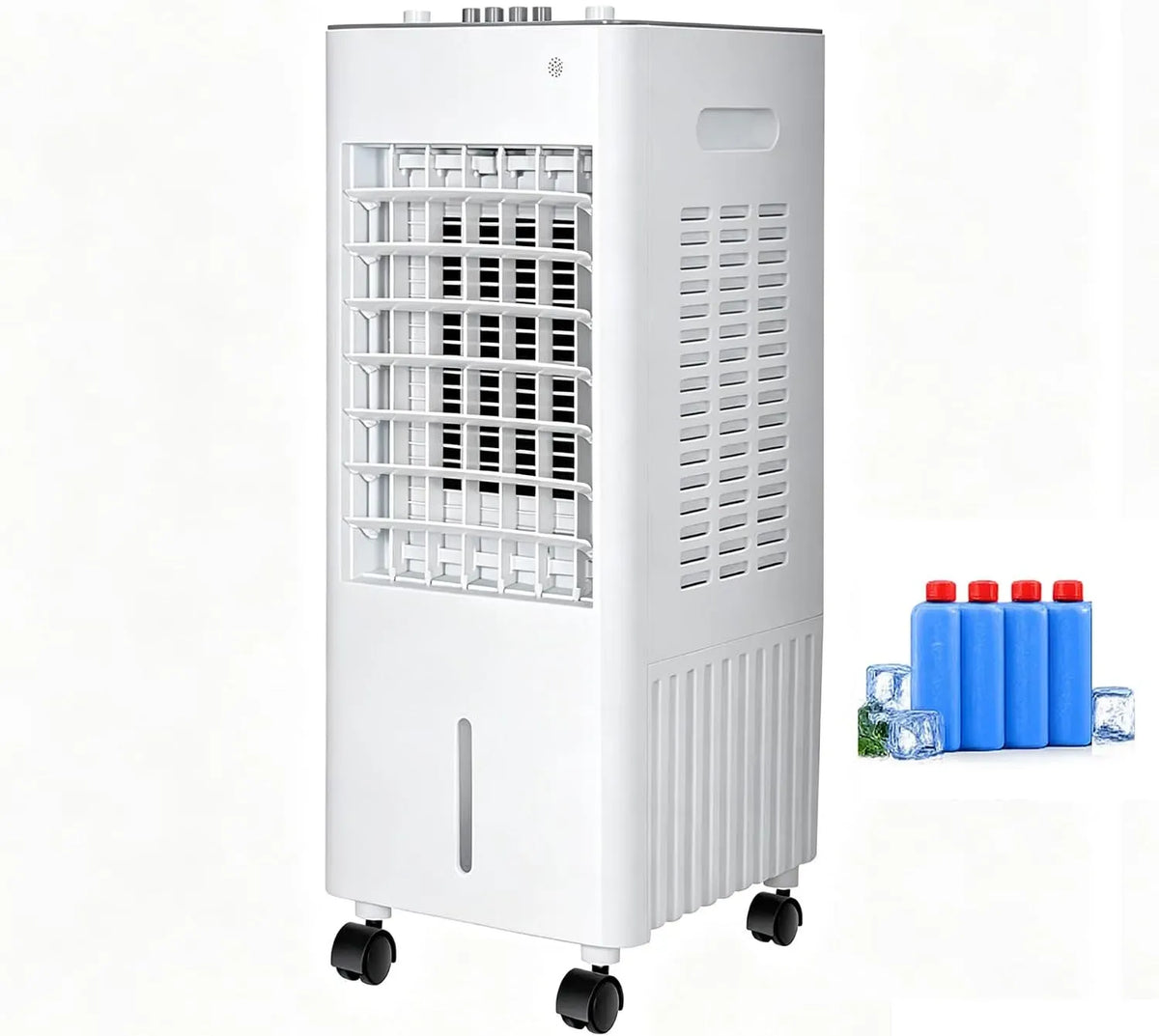 Refroidisseur, Portable, 10 L, 6 M, 3 vitesses, oscillation, silencieux, pour Chambre et Bureau