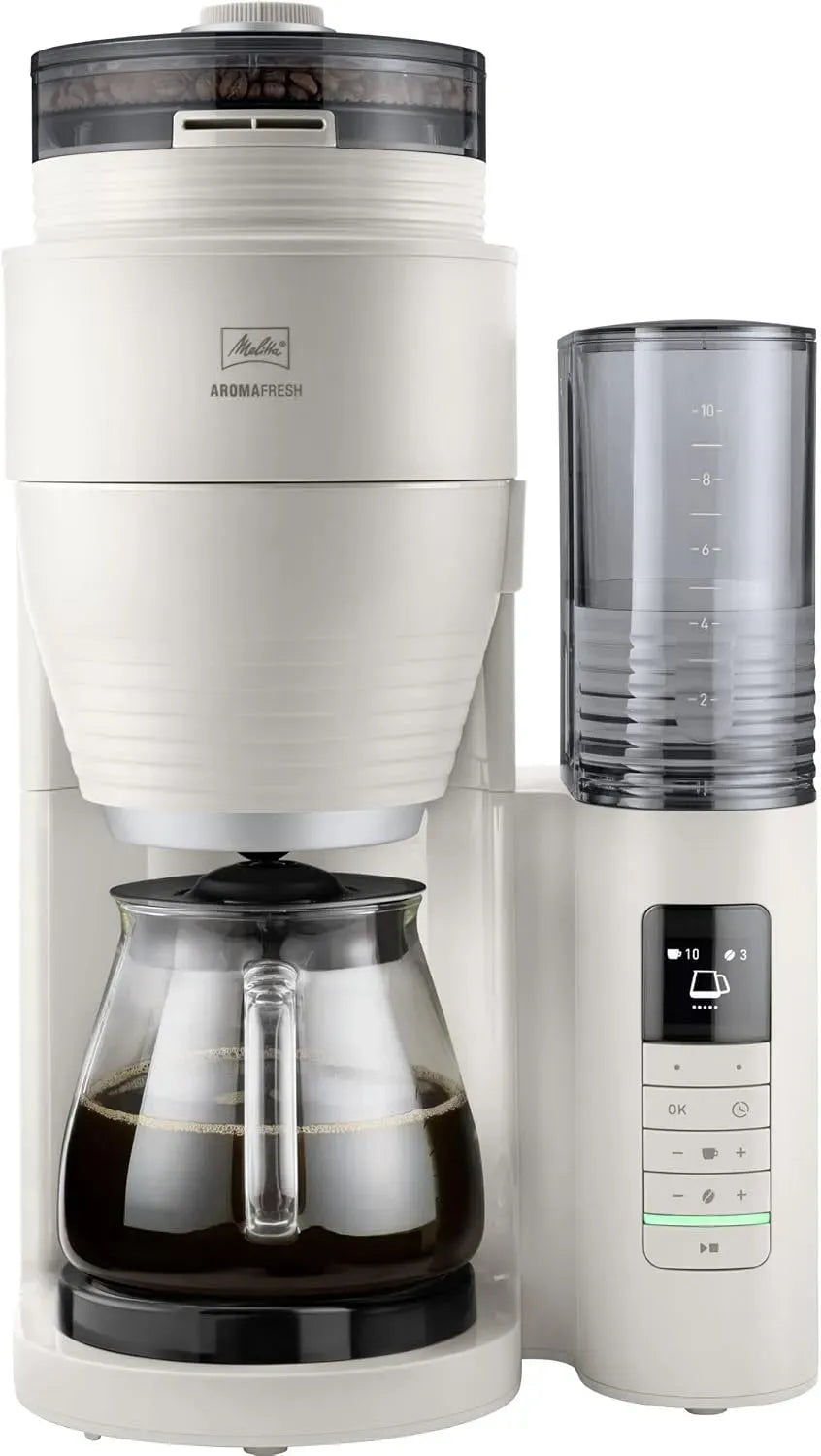 Melitta Cafetière électrique, 1,5 L, 1130 W, gris, 1,25 L