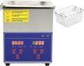 Radiateur électrique, 2 L, minuteur, industriel, acier inoxydable, Nettoyeur à ultrasons Industriel 2 L PS‑10A