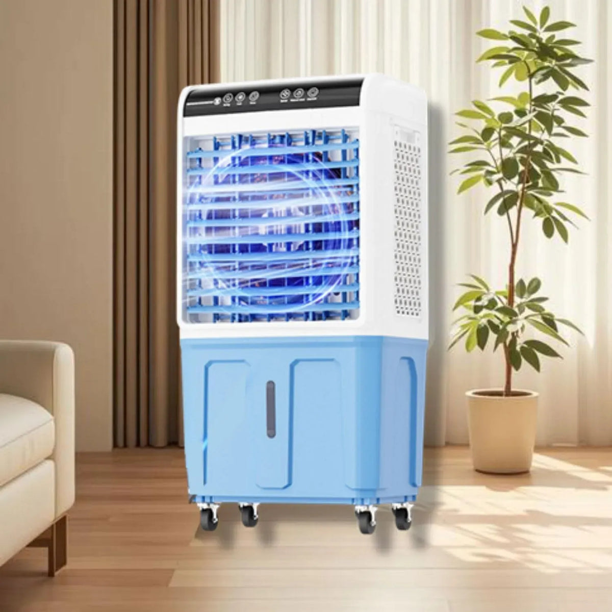Climatiseur, portable, extérieur, 3 vitesses, oscillation, professionnel