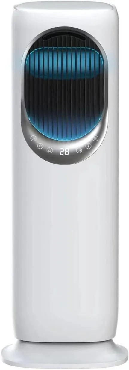 Ventilateur, 50cm, portable, USB, silencieux, blanc