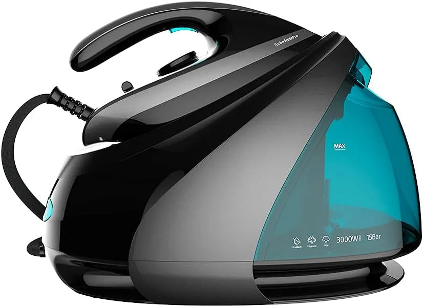 Cecotec Semelle ultraglissante Evêtue en oxyde de titane, Centrale Vapeur Fast&Furious 8060 Ultra, 3000 W, 15 bars de pression