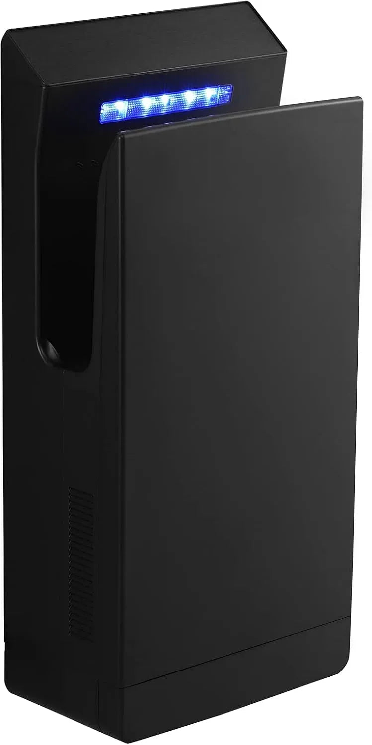 Filtre, 1350 W, professionnel, noir, QL Sèche-Mains Électrique avec Stérilisation UV et Filtre HEPA