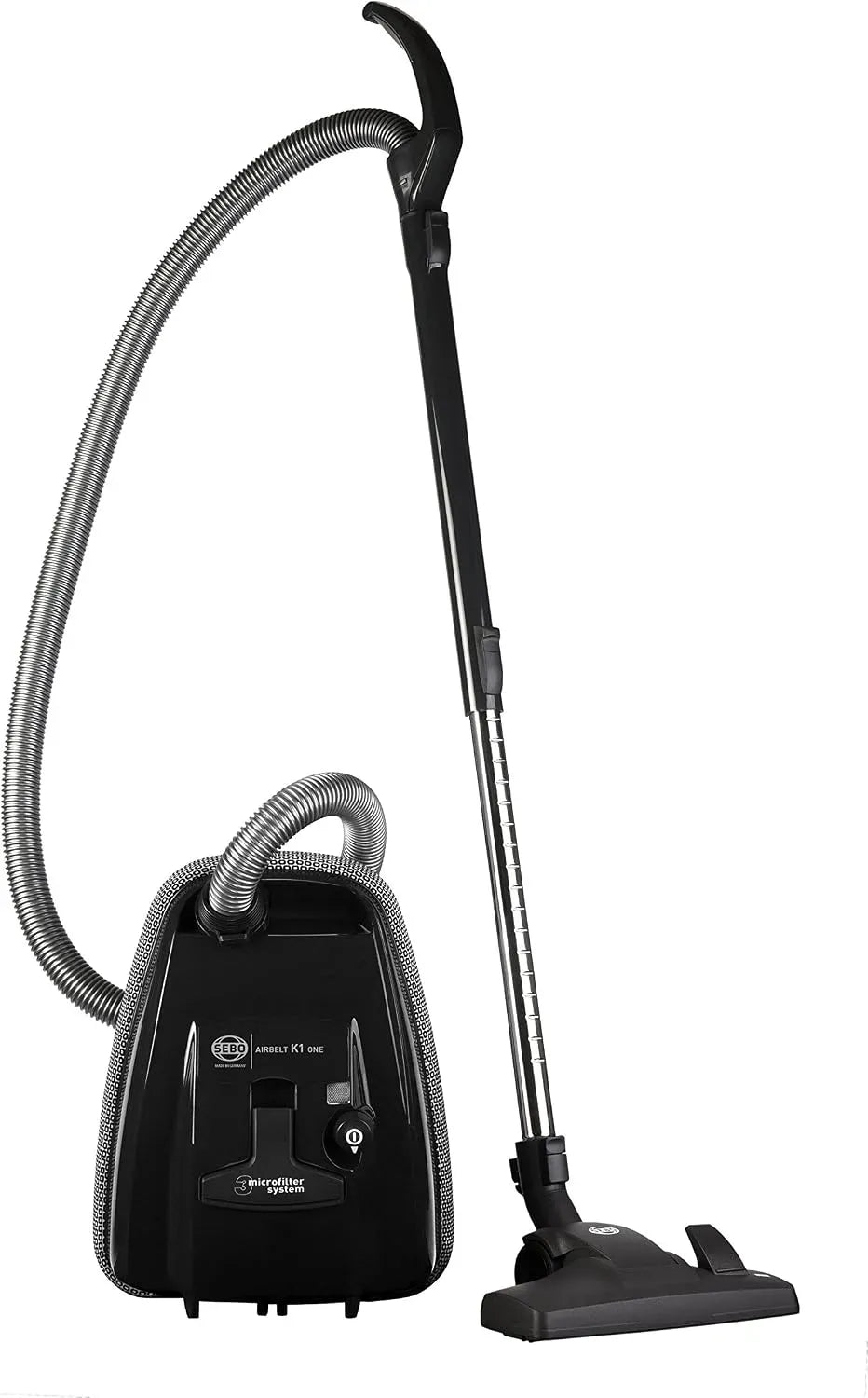 Aspirateur, SEBO, noir, appareil électrique d'aspiration, Airbelt K1 One Aspirateur traîneau Plastique Noir