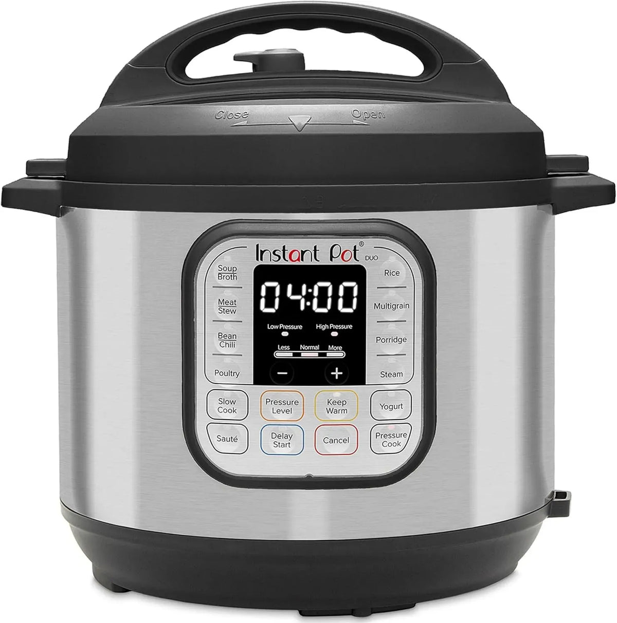 Ustensile de cuisson, 5.7 L, vapeur, acier inoxydable, Instant Pot Duo 60, Cuiseur Vapeur et Chauffe-Plat, 7 en 1 Autocuiseur Multifonction