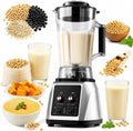 machine à lait, machine à lait végétal et lait de noix, 6 L, 200 W, professionnel, acier inoxydable, 9 niveaux
