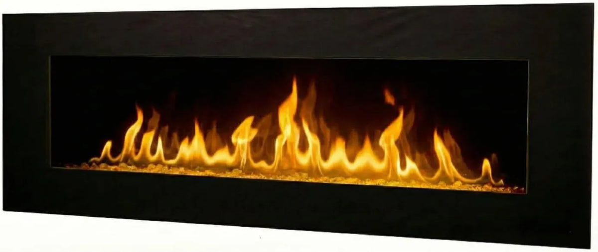 5XL Technologie, Télécommande, Cheminée électrique LEDs Effet Flammes Volcano 182cm Murale Grande Taille 2000w, Technologie CHEMIN'ARTE