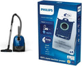 Philips XD3110/09 FC8021/03 Aspirateur, 900 W, dalle IPS, 900 W avec Filtre Anti-Allergènes, & 4 Sacs S'bagTM, Rayon d'action de 9 m