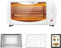 Four électrique, 70 à 230 °C, minuteur, blanc, minuterie 60 Minutes, Température réglable de 70 à 230 °C