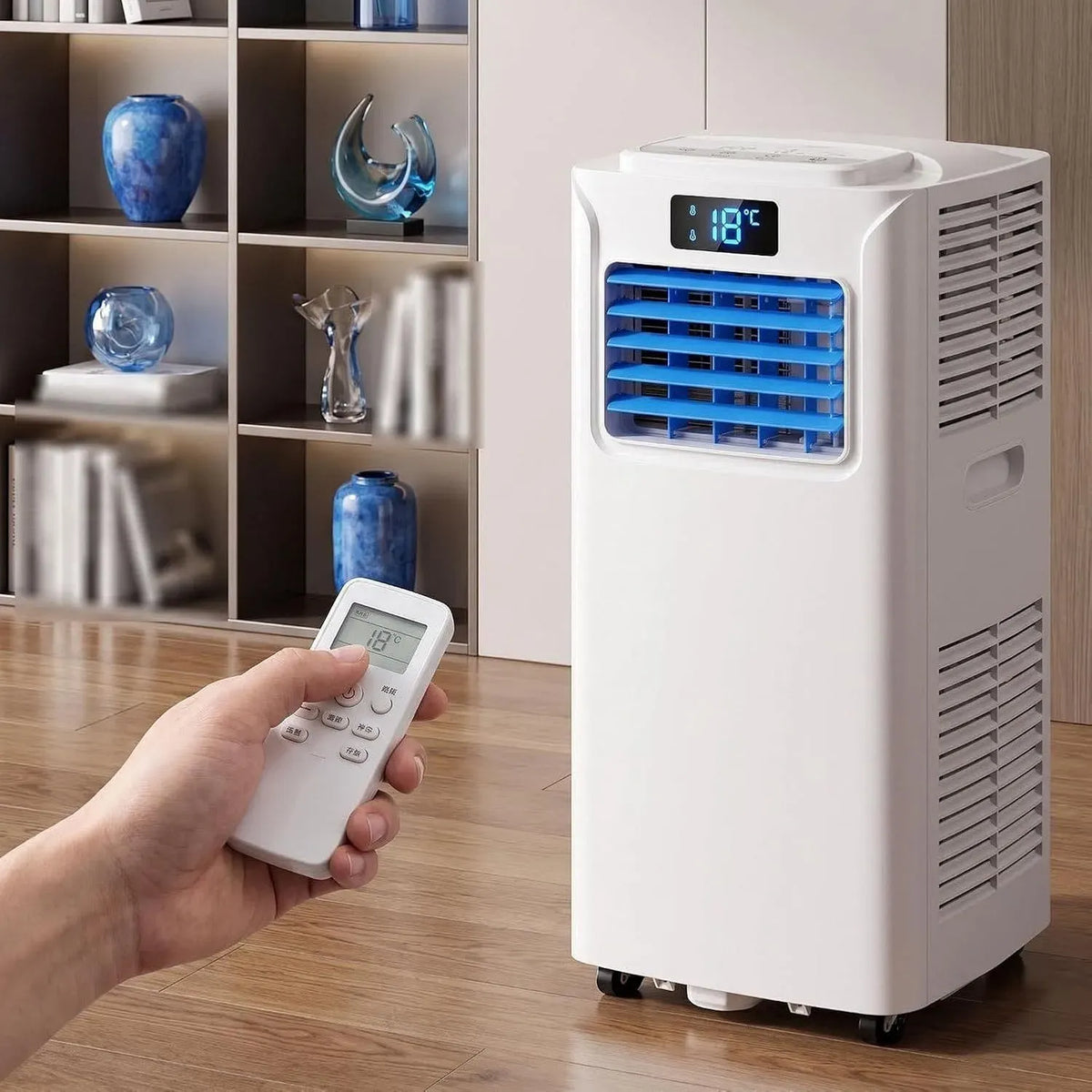 Climatiseur 24h, minuteur, 7000 BTU, 2 Vitesses