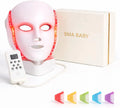 Anti-Âge, Masque LED Visage Luminothérapie, pour Soin Visage Maison Professionnel, 7 Couleurs + Infrarouge, Acné & Taches, Sans UV