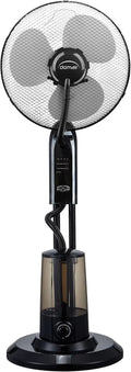 Ventilateur, DOMAIR, minuteur, 3 vitesses, noir, 75 Watts, 4 modes de ventilation
