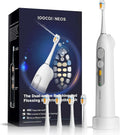 40x Brosse, brosse à dents rechargeable, hydropulseur dentaire électrique, grand réservoir, sans fil, pour adultes, SOOCAS