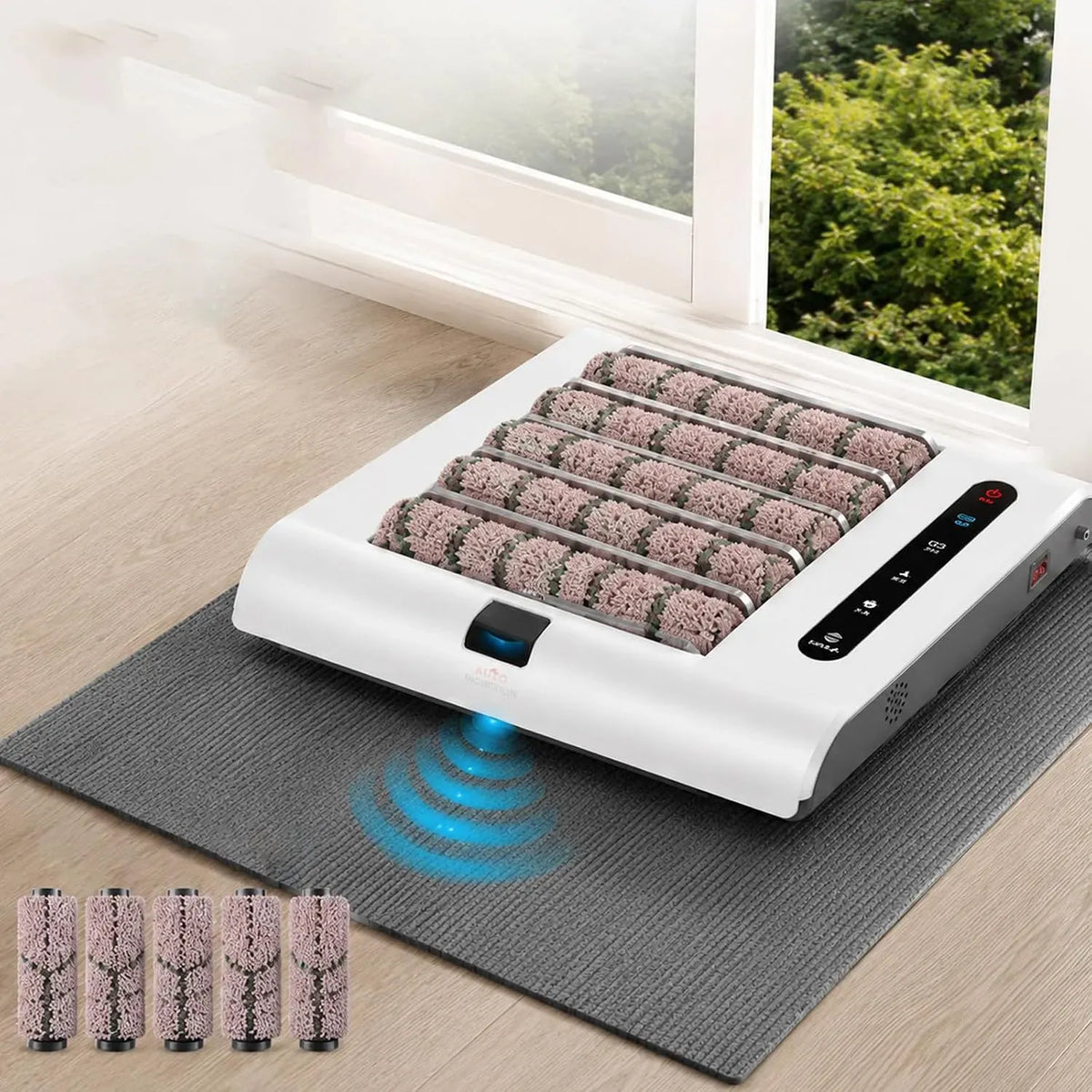 20x Nettoyeur, Brosse, pour réduire la poussière avant d'entrer à la maison.