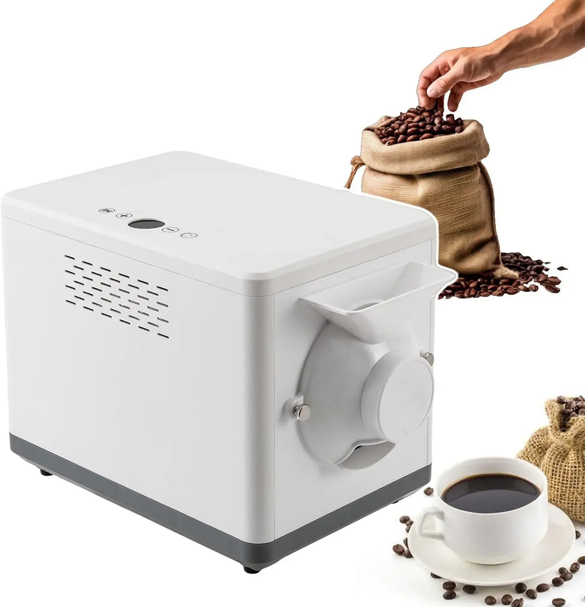 Machine De TorréFaction, machine à café électrique, 110 V, 1500 G, tactile, amovible, pour TorréFier Les Noix