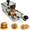 Machine à trancher, trancheuse alimentaire, machine à café électrique, professionnel, acier inoxydable, pour chignon hamburger
