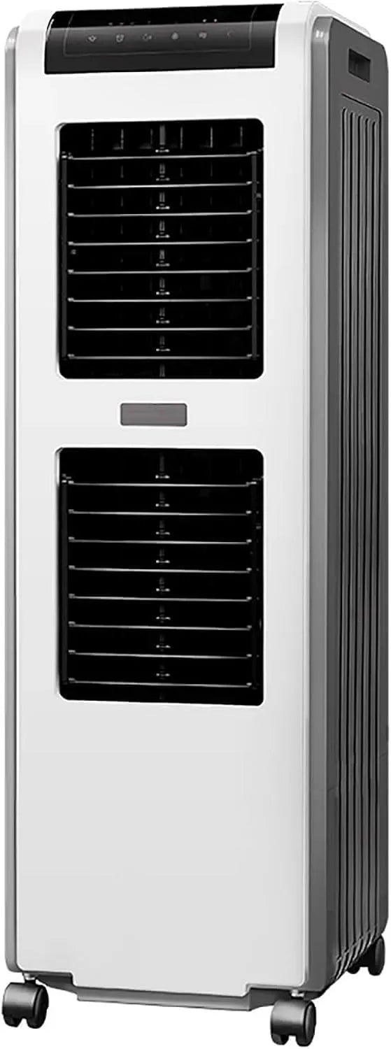 Rafraîchisseur d'air 3-en-1, 115cm, 30 L, portable, industriel, grand réservoir