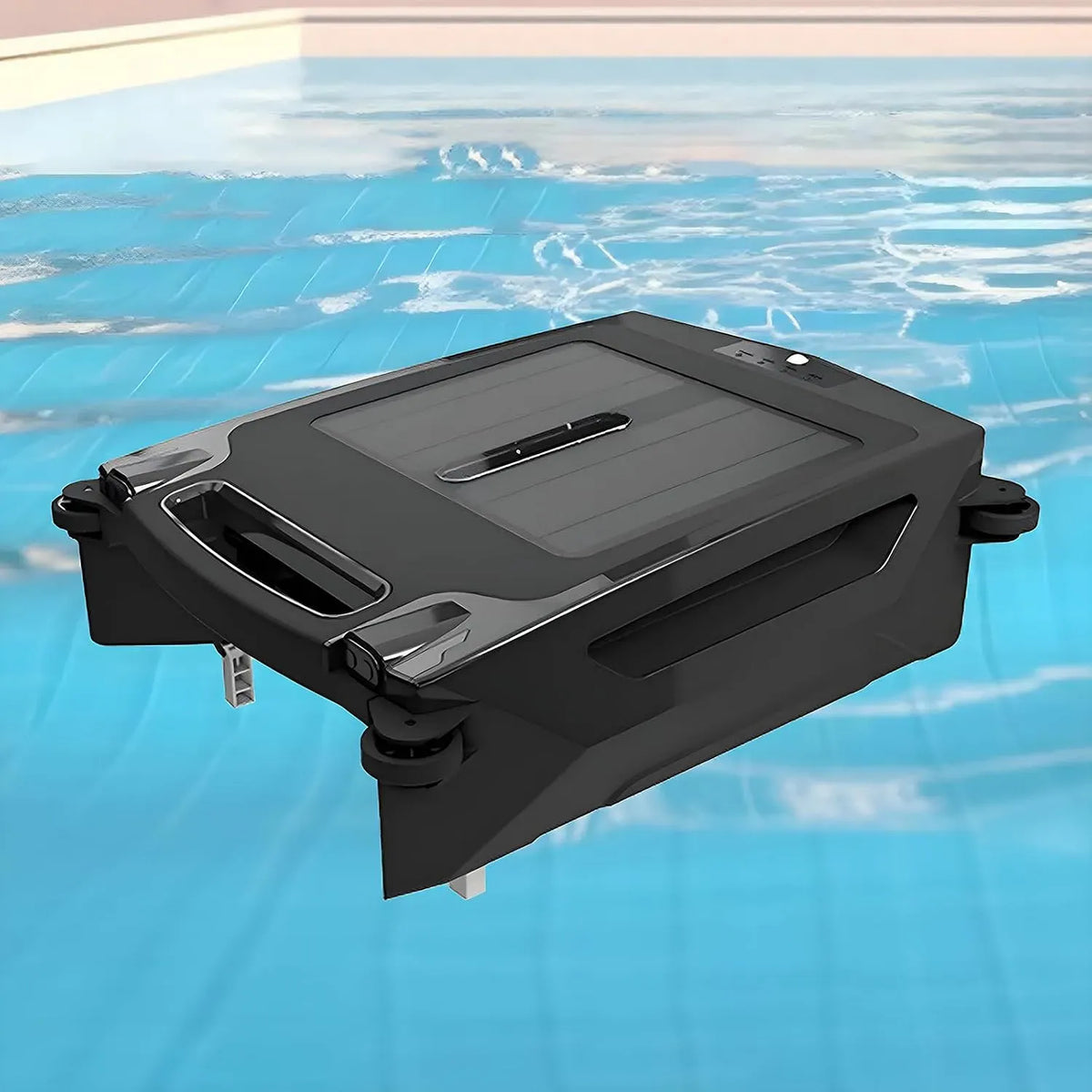 robot nettoyeur de piscine, 3 modes, sans fil, pour piscines hors sol et creusées