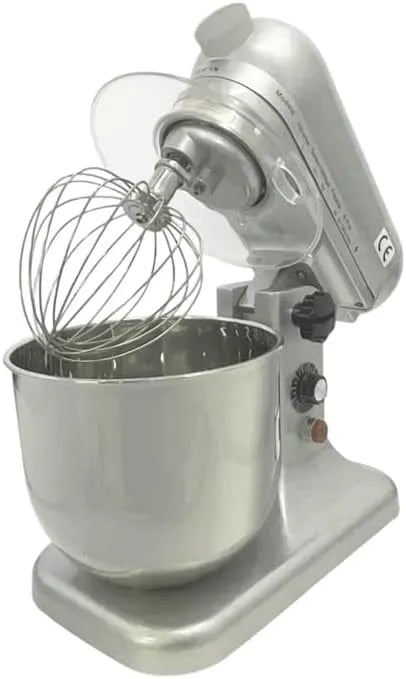 Monophasé 230 V, Vitesse Variable 0 à 780 tr/min, Batteur Mélangeur pour usage professionnel 7 Litres, 300 W