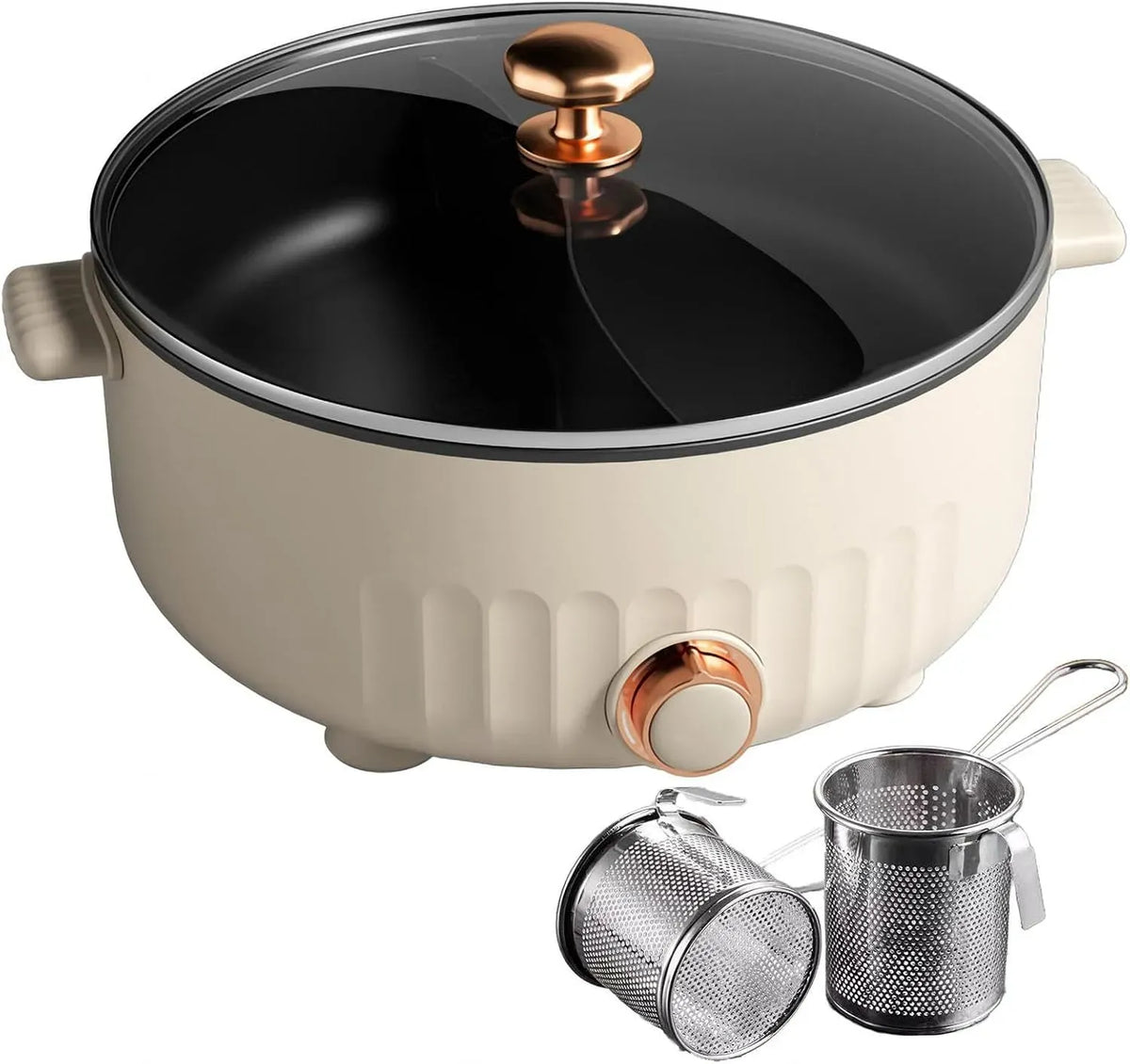 Fondue, 30cm, 6 L, 30 cm, IP65, blanc, ARTSIM