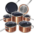 Batterie, batterie de casseroles et poêles, 12 Pièces, Cuisine 12 Pièces