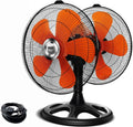 Ventilateur, 50 × 42 × 65cm, 35 dB, extérieur, 3 vitesses, professionnel