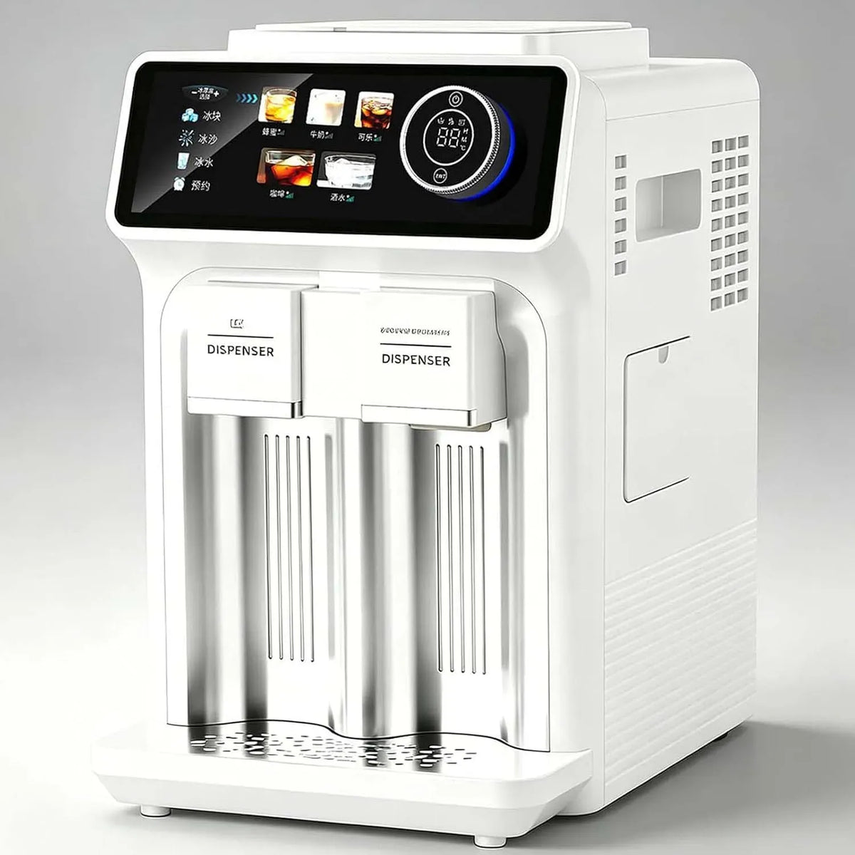 Machine à glaçons, portable, professionnel, blanc, 12 Glaçons Par Machine, 5 Modes De Distribution