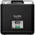 SousVide Supreme™ Bain-Marie Noir, pour Cuisson Sous Vide Précise et pour usage professionnel, Cuve 28,5 x 22,5 x 16 cm